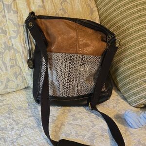 The Sak Stylish Brown and Black Women's Bag